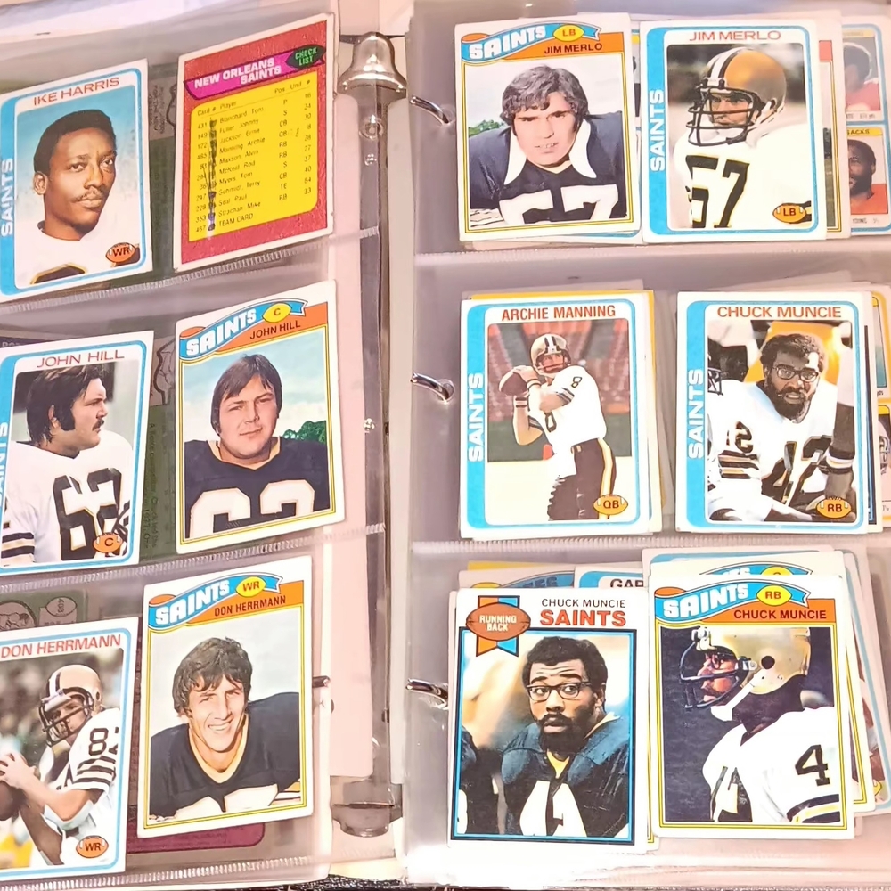 Vintage Baseball Card Lot  Vintage Football Card Lot - Picture 8 of 16
